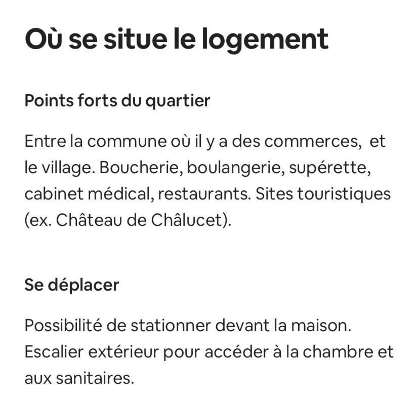Petite Maison Independante A La Campagne Le Vigen Exteriör bild